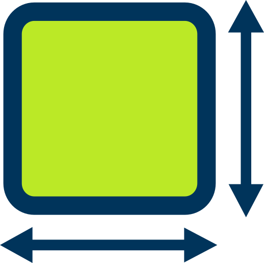 Dimensions icon